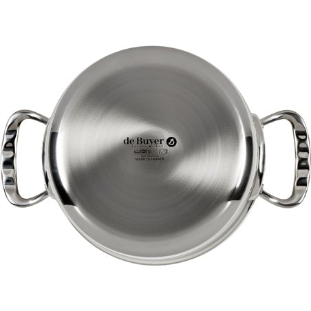 De Buyer Affinity pentola per arrosti inox con coperchio 20 cm