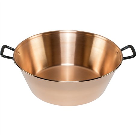 De Buyer inocuivre pentola per marmell.rame lisc. 38cm 9 litri