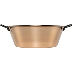 De Buyer inocuivre pentola per marmell.rame lisc. 38cm 9 litri 2