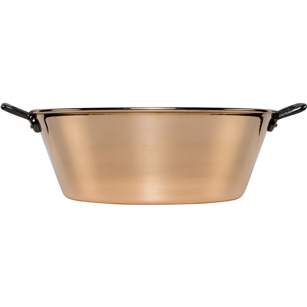 De Buyer inocuivre pentola per marmell.rame lisc. 38cm 9 litri