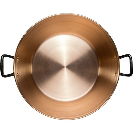 De Buyer inocuivre pentola per marmell.rame lisc. 38cm 9 litri