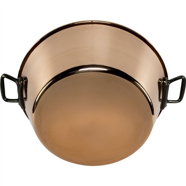 De Buyer inocuivre pentola per marmell.rame lisc. 38cm 9 litri