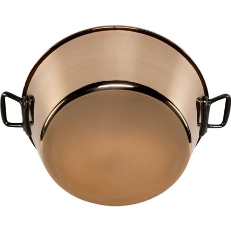 De Buyer inocuivre pentola per marmell.rame lisc. 38cm 9 litri