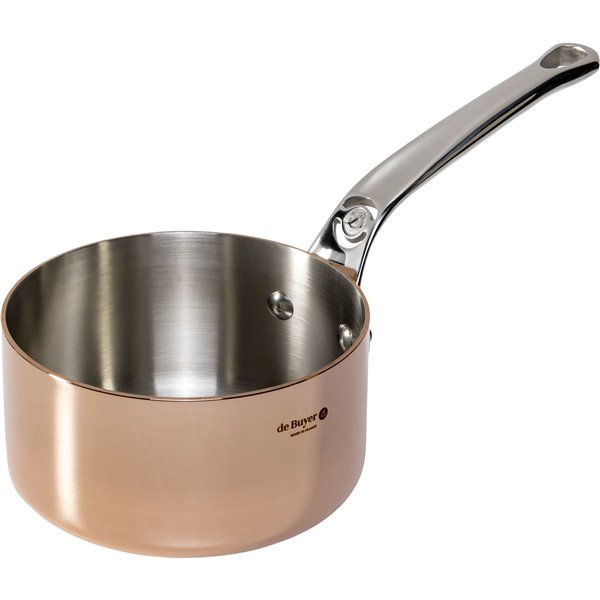 De Buyer Prima Matera casseruola rame/inox 14 cm induzione