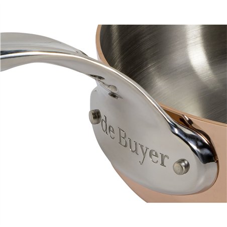 De Buyer Prima Matera casseruola rame/inox 16 cm induzione
