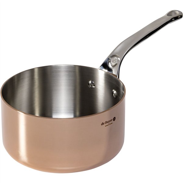 De Buyer Prima Matera casseruola rame/inox 18 cm induzione