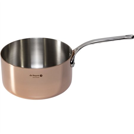 De Buyer Prima Matera casseruola rame/inox 24 cm induzione