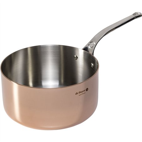 De Buyer Prima Matera casseruola rame/inox 24 cm induzione
