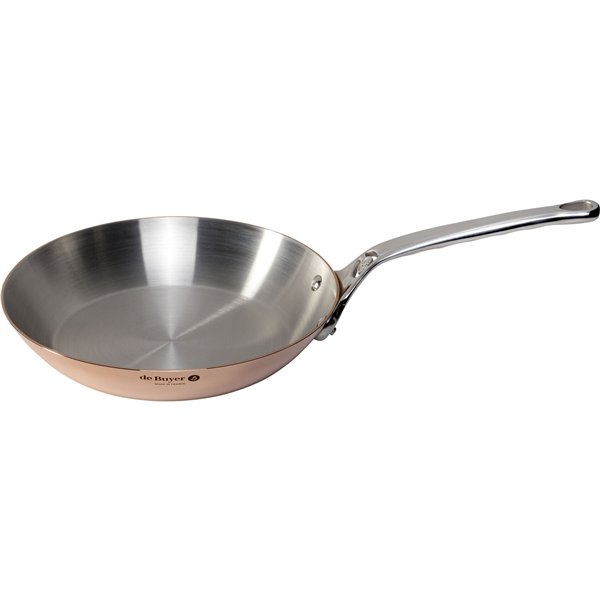 De Buyer Prima Matera padella rame/inox 24 cm induzione