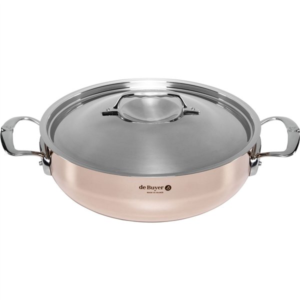 De Buyer Prima Matera pentola rame/inox 28cm conica induz.