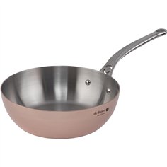 De Buyer Prima Matera pentolino rame/inox 24cm conico induz. 2