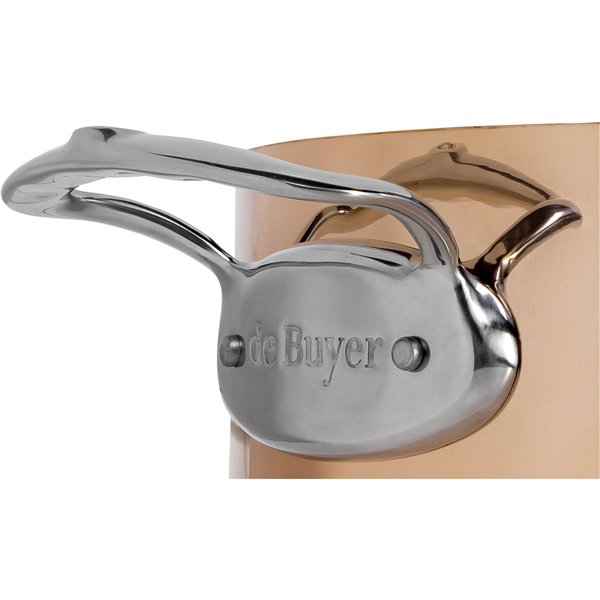 De Buyer Prima Matera pentola rame/inox bassa 20cm induz.