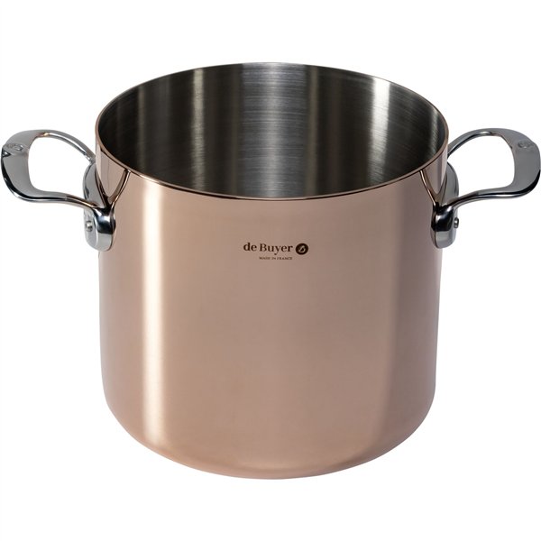 De Buyer Prima Matera pentola rame/inox extra alta 20cm ind.