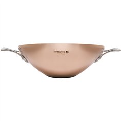 De Buyer Prima Matera Wok rame/inox con 2 manici ind. 2