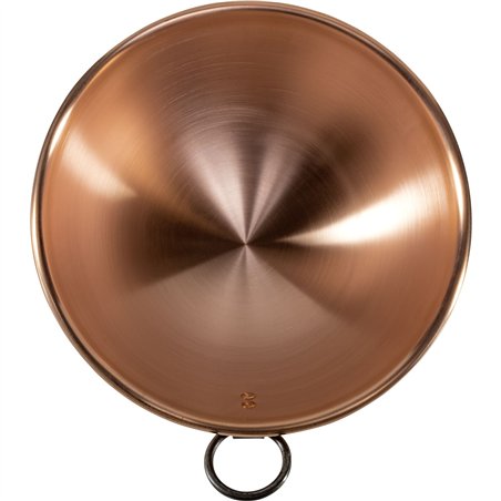 De Buyer inocuivre ciotola per montare,rame con manico a anello