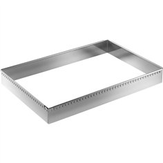 De Buyer cornice per torta inox regol. max 56-84 rettagol.