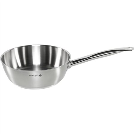 De Buyer PRIM APPETY padella per saltare, acciaio inox 24cm