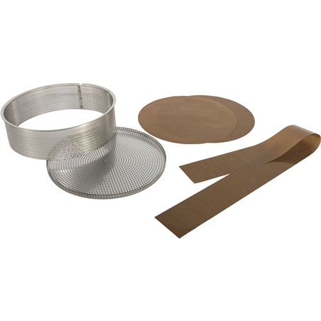 De Buyer forma TONDO FORATO 24cm H.6,5cm