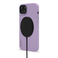 Decoded AntiMicrobial Silicone cover post.iPhone 14Plus lavan. 2