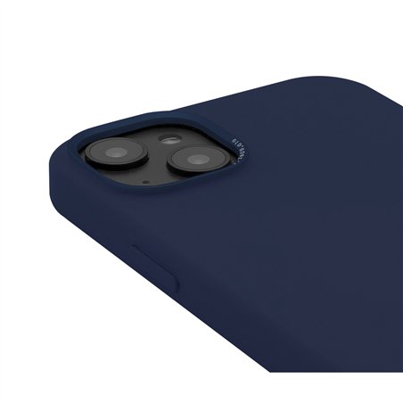 Decoded AntiMicrobial Silicone cover post.iP 14 Plus Navy Peony