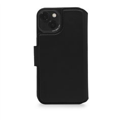 Decoded Leather MagSafe Modu Wallet iPhone 14 Plus nero