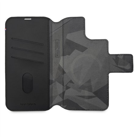 Decoded Leather MagSafe Modu Wallet iPhone 14 Plus nero