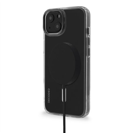 Decoded Recycled Plastic Trans. cust.post. iP14 Plus antracite