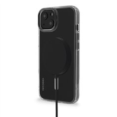 Decoded plastica riciclata tras. cover post. iPhone 14 antracite 2