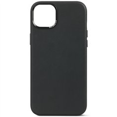 Decoded cover posteriore pelle per iPhone 15 Plus nero