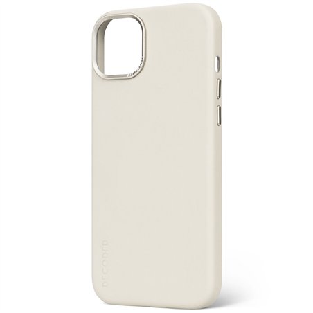 Decoded cover posteriore pelle per iPhone 15 Plus Clay