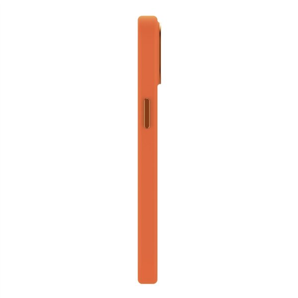 Decoded AntiMicrobial Silicone cover pos.iPhone 15 Plus Apricot