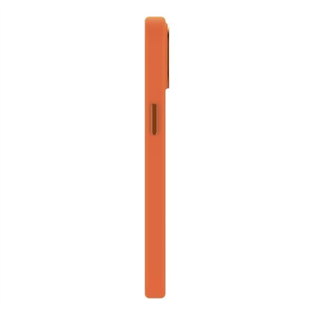 Decoded AntiMicrobial Silicone cover pos.iPhone 15 Plus Apricot