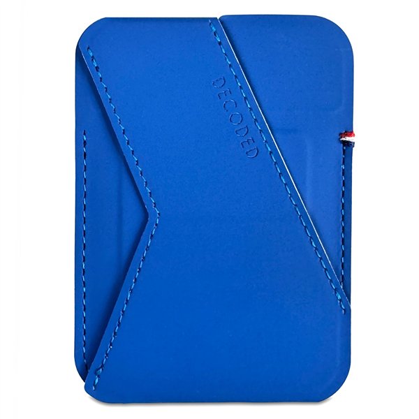 Decoded Silicone MagSafe Card Stand Sleeve Galactic Blue