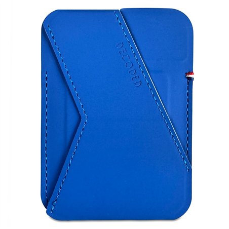 Decoded Silicone MagSafe Card Stand Sleeve Galactic Blue