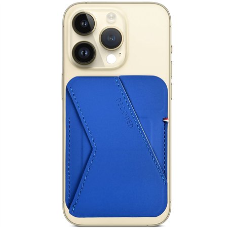 Decoded Silicone MagSafe Card Stand Sleeve Galactic Blue