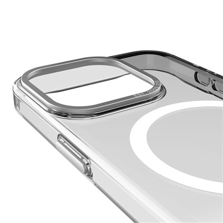 Decoded Recycled Plastic custodia poster. iP 15 Pro tras.