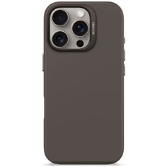 Decoded AntiMicrobial Silicone cust.post. iPhone 16 Pro nero