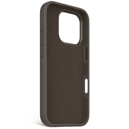 Decoded AntiMicrobial Silicone cust.post. iPhone 16 Pro nero