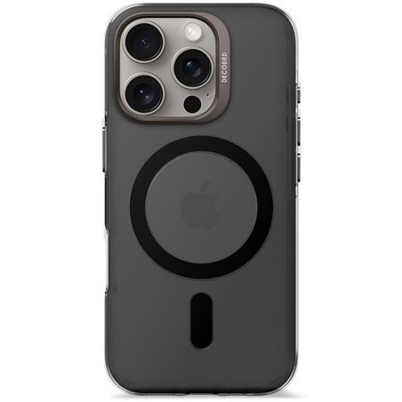 Decoded Recycled Plastic cust.p. iPhone 16 Pro trasparente nero