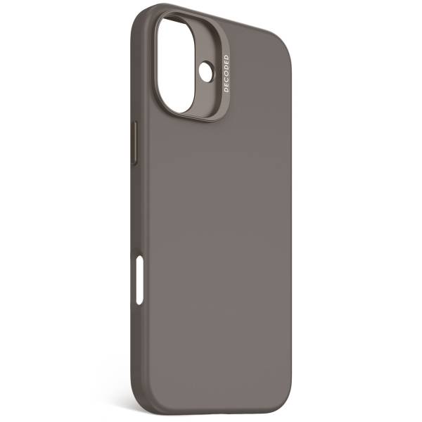 Decoded AntiMicrobial Silicone cover pos. p.iPhone 16 Plus nero