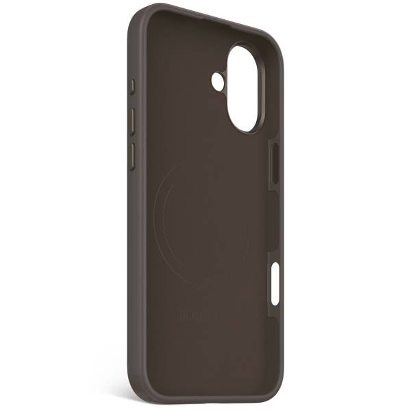 Decoded AntiMicrobial Silicone cover pos. p.iPhone 16 Plus nero