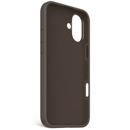 Decoded AntiMicrobial Silicone cover pos. p.iPhone 16 Plus nero