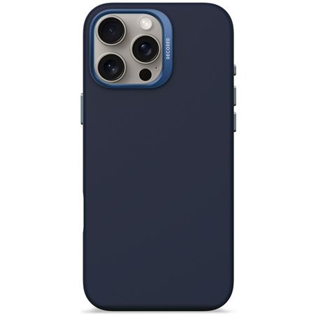 Decoded AntiMicrobial Silicone cust.post.iPhone 16 Pro Max Navy
