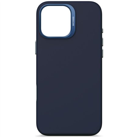 Decoded AntiMicrobial Silicone cust.post.iPhone 16 Pro Max Navy