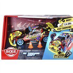 Dickie RC Tornado Drift, RTR 2,4 GHz                201104007 2