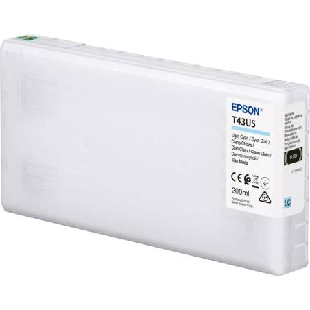 Epson cartuccia ciano T 43U 200 ml            T 43U24N