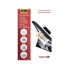 Fellowes pell. di laminazione 65x95 mm 125 mic lucida