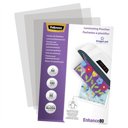 Fellowes ImageLast A4 80 mic - 100 pezzi