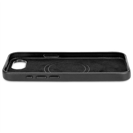 Decoded Cuoio cover posteriore iPhone 16e nero