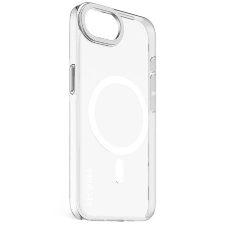 Decoded Recycled Plastic Backc. iPhone 16e Transparent White
